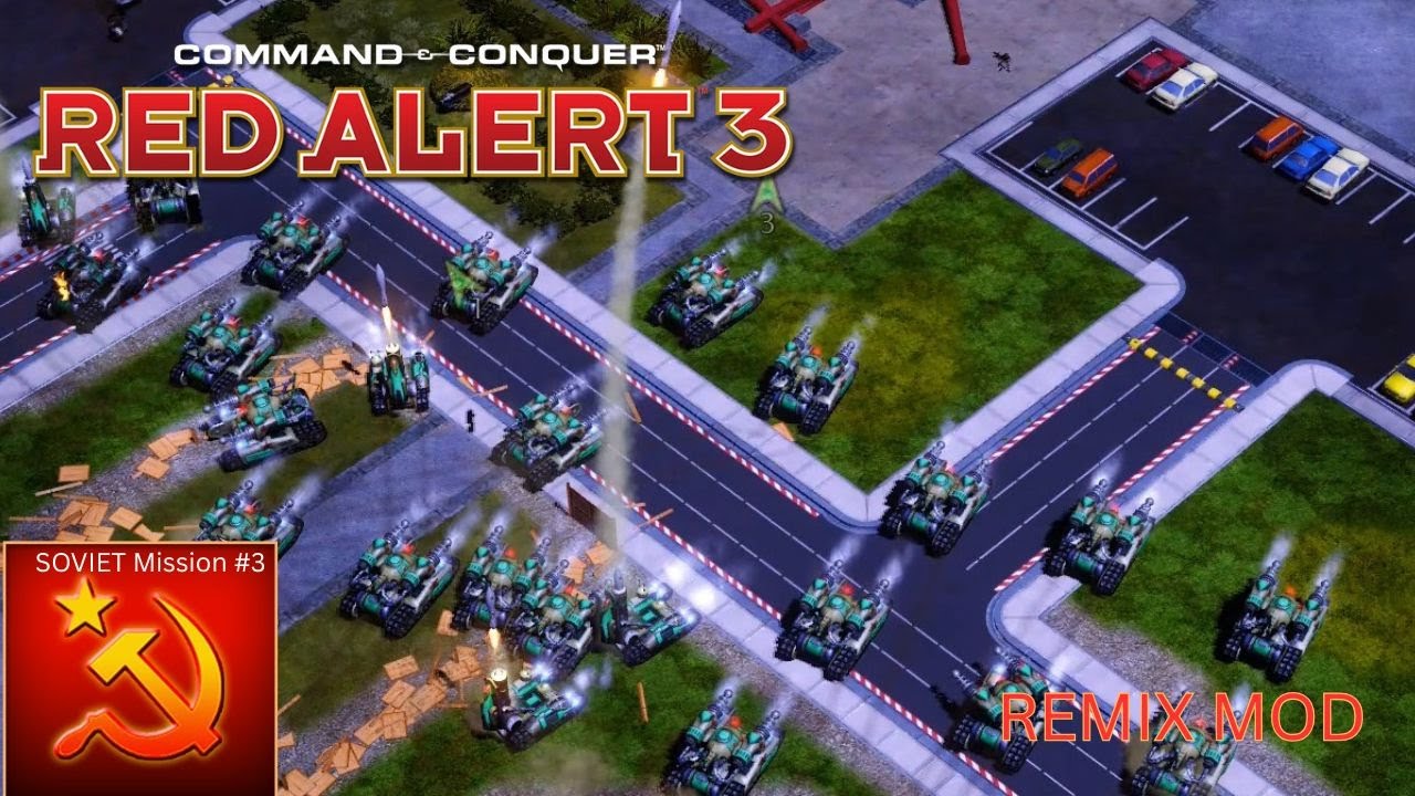 Red Alert 3 Remix Mod – Soviet 3 Emperors Last Wish - Fan made Campaign