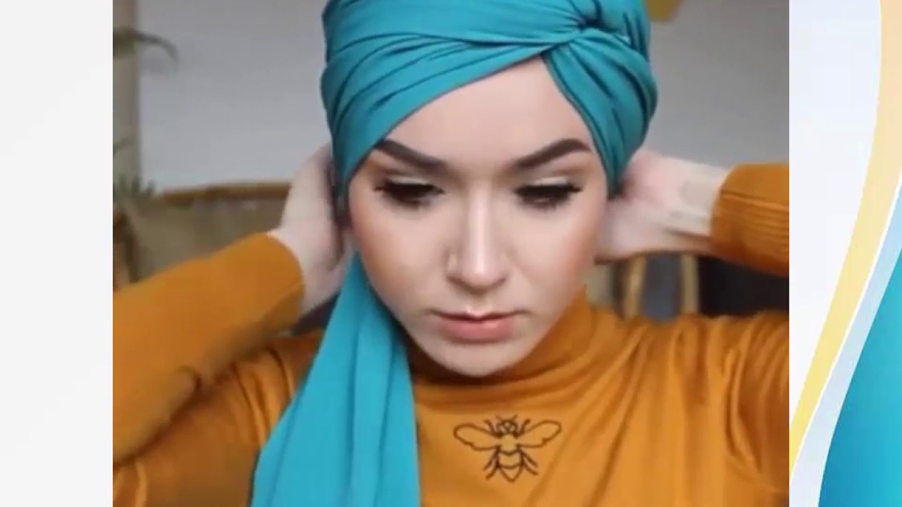 حجاب توربان بسيط و انيق و سريع