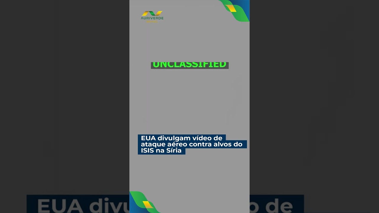 EUA divulgam vídeo de ataque aéreo contra alvos do ISIS na Síria