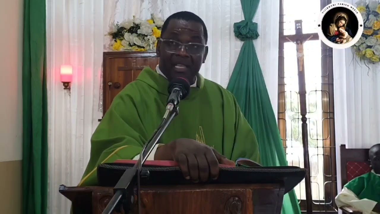 MAHUBIRI YA PADRI FRANÇOIS MPUNGA S.C  YALIYOGUSIA UHALISIA WA MAISHA YA WAAMINI.