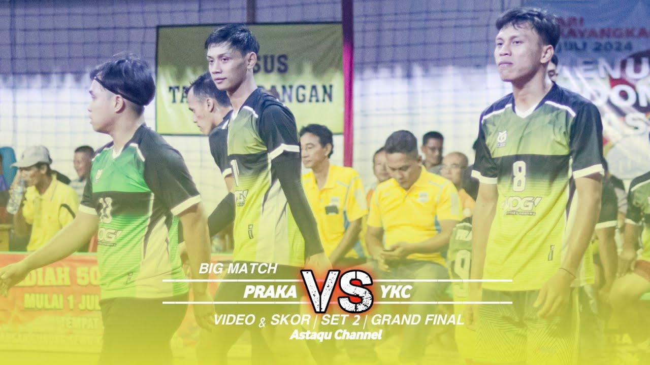 Set 2 Final Kapolres Nganjuk Cup 2024 Praka Vs YKC, Fico Tomy, Rama Fazza, Eko Kintung - Kevin, Ruza