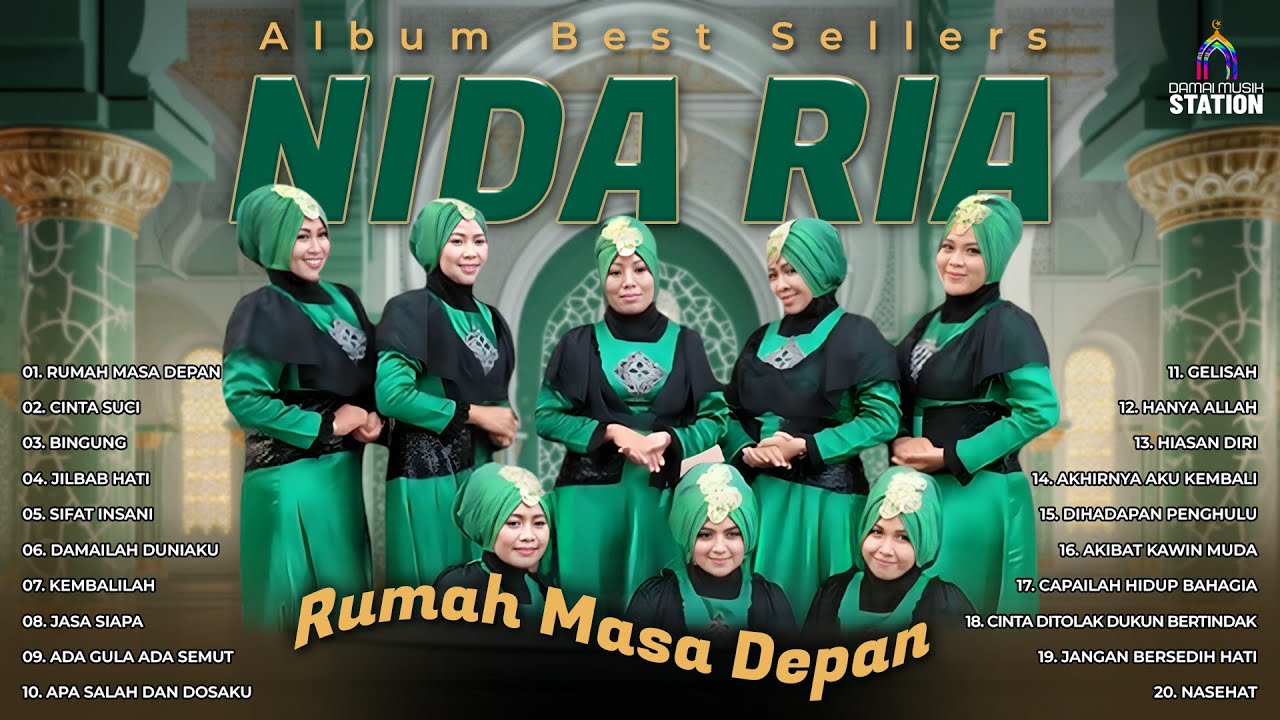 Album Best Sellers Nida Ria #nidaria #qasidah #gambus