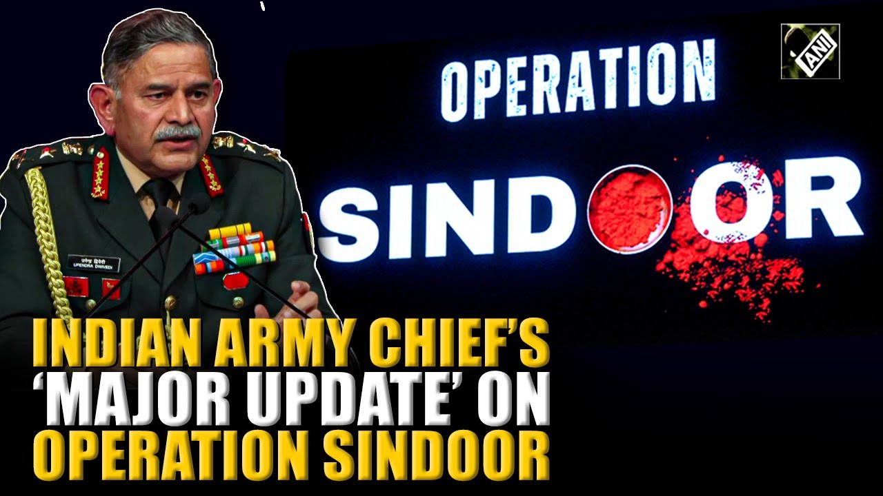 TRENDING NOW! Indian Army Chief Gen Upendra Dwivedi&rsquo;s big update on Operation Sindoor | Must Watch