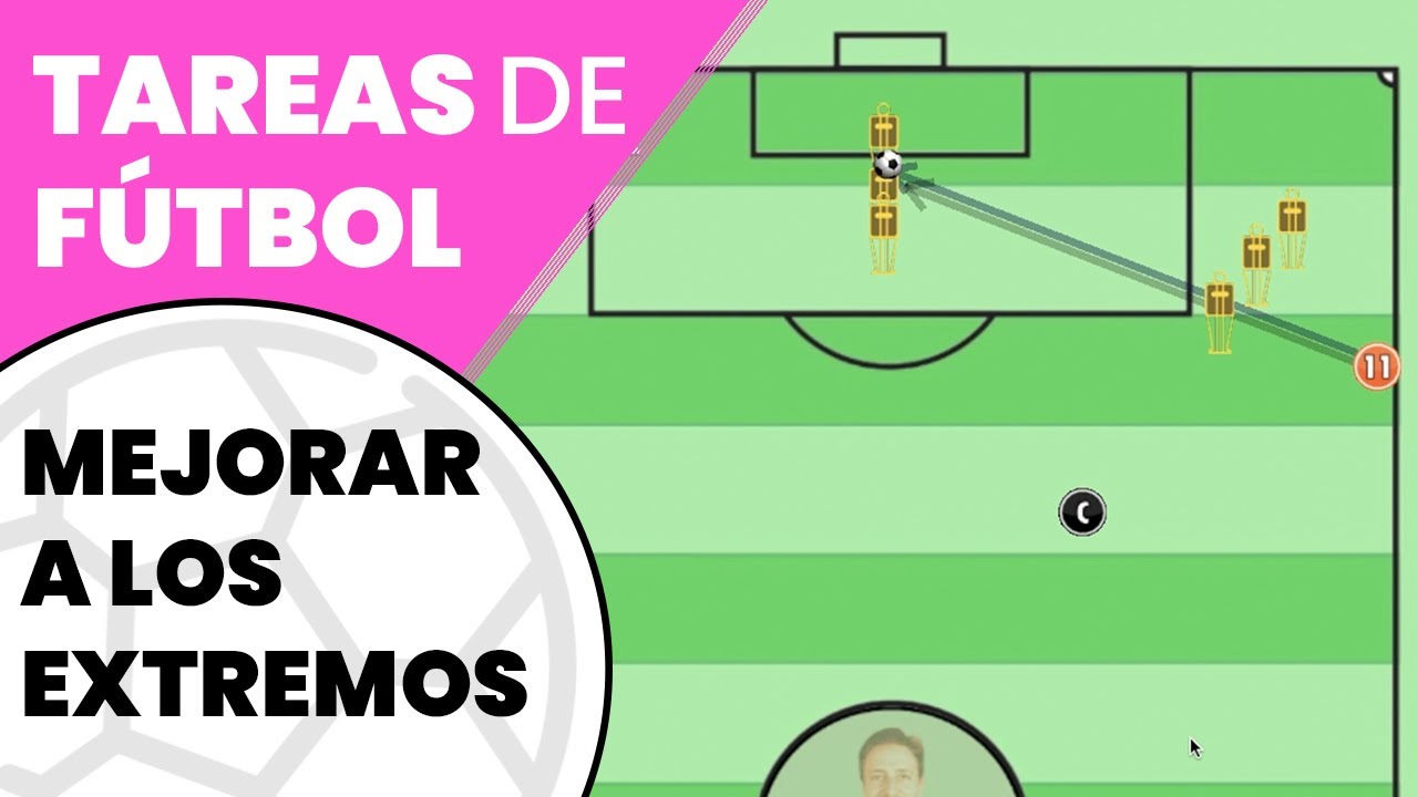 ⚽️ Cómo MEJORAR a los EXTREMOS en fútbol (13 ejercicios profesionales) 📙