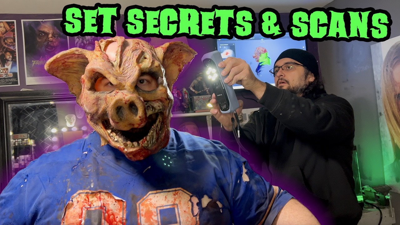 Red Dragon, Devil's Rejects, and 3D Scanning Monsters! | Day 50