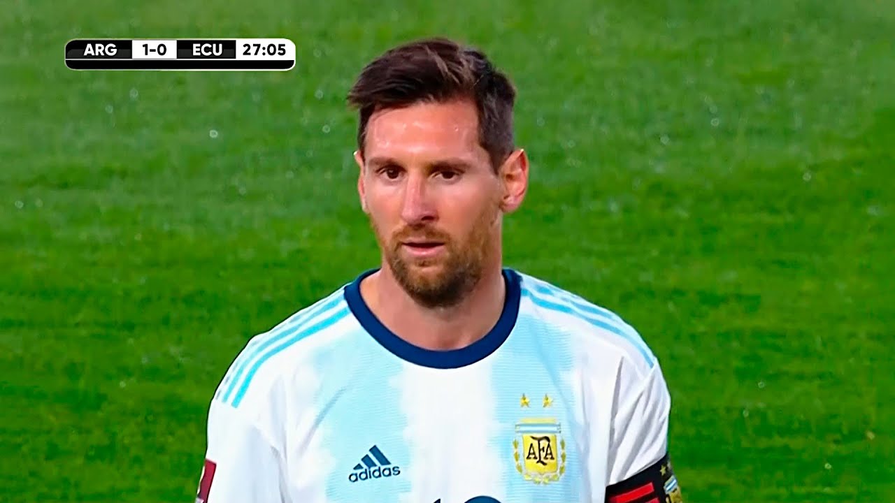 Lionel Messi vs Ecuador (WCQ) (Home) 2020-21 English Commentary HD 1080i