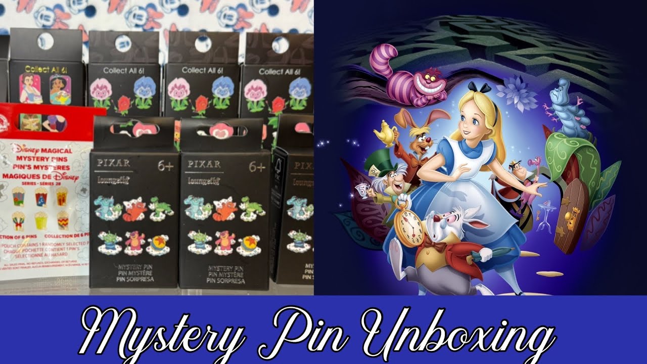 Disney Mystery Pin Unboxing
