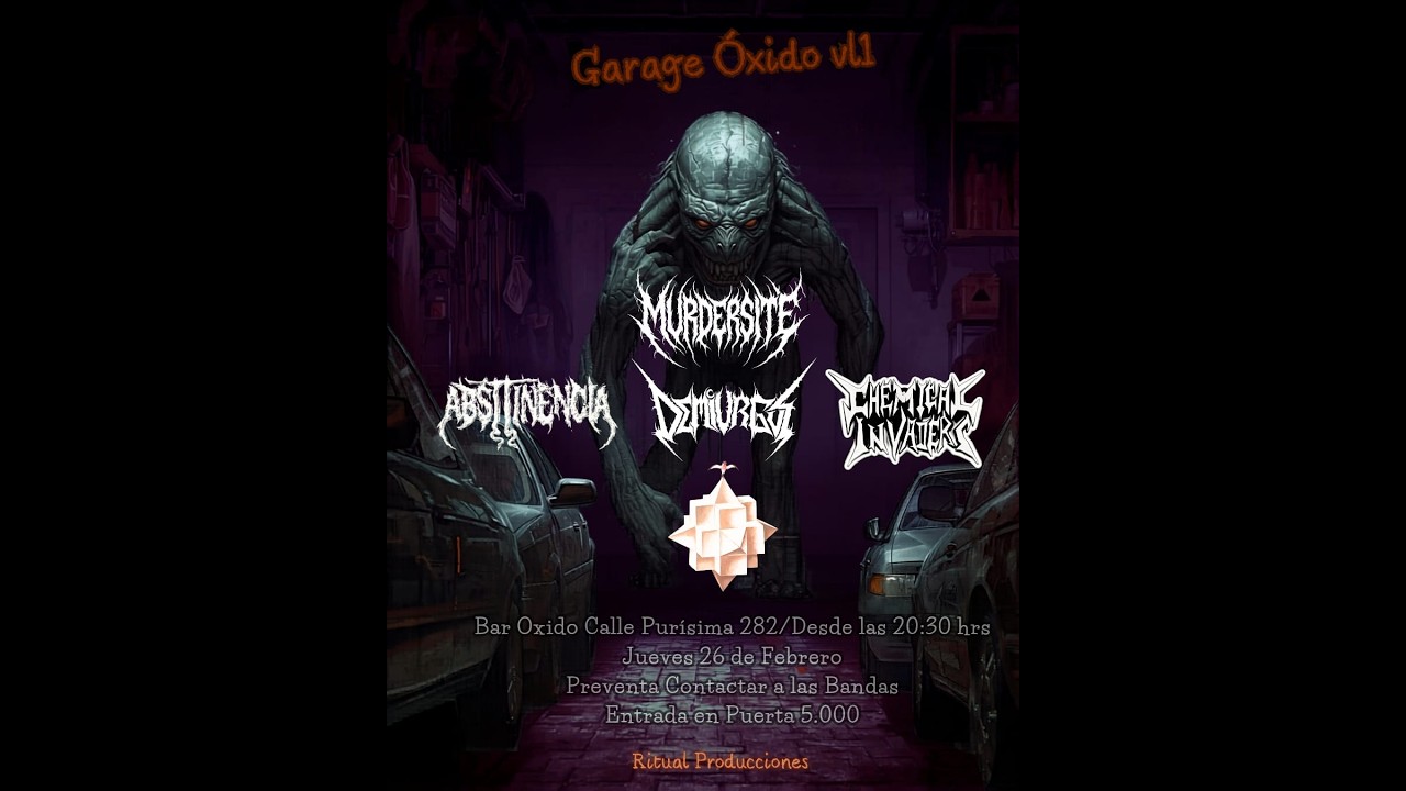 Murdersite - Garage Oxido VL1  26/02/2026