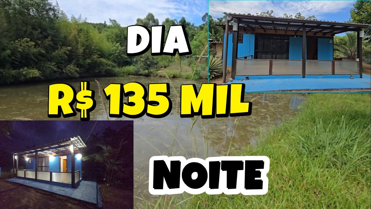 [1034] CHACRINHA EM CAMPESTRE VELHO 2.100 M², ESCRITURA, AÇUDE, CASA FRUTÍFERAS MOBÍLIA R$ 135 MIL