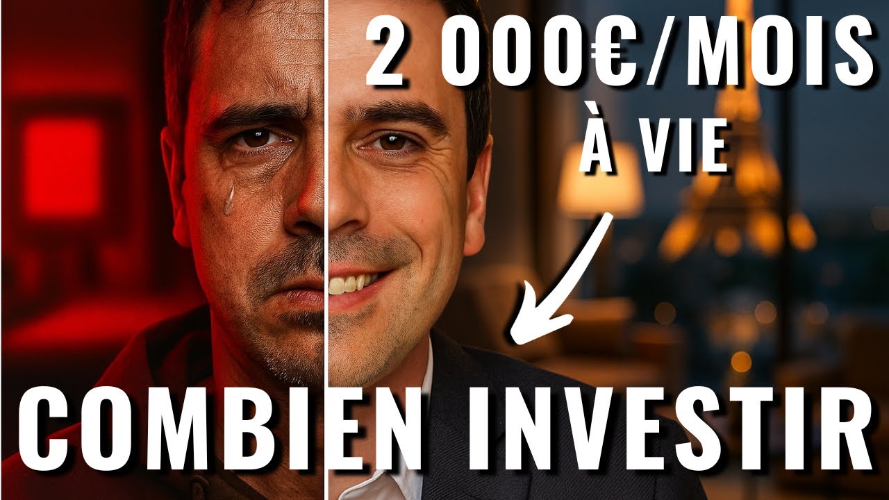 Combien investir pour vivre de la Bourse (sans dividendes)