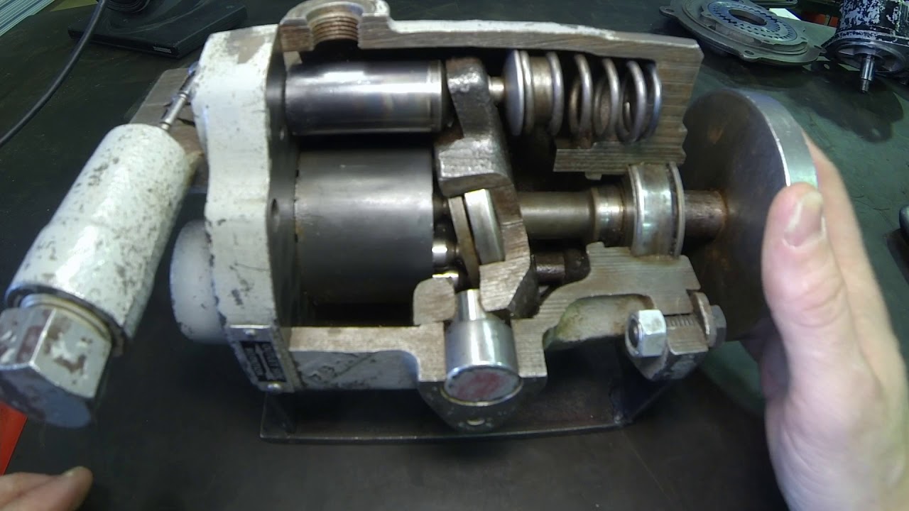 The operation of a Pressure Compensated Axial Piston Pump