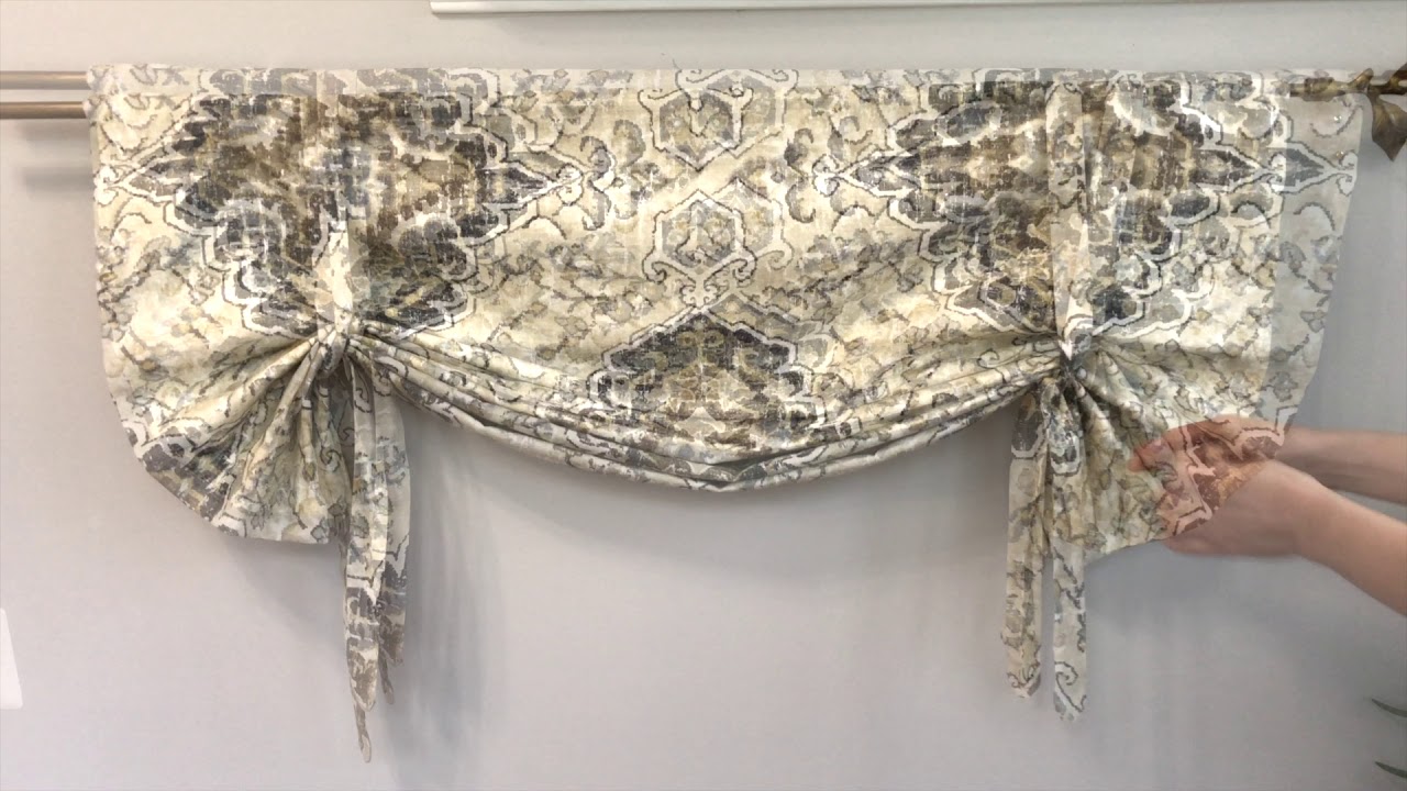 Styling Guide: Tie Up Valance