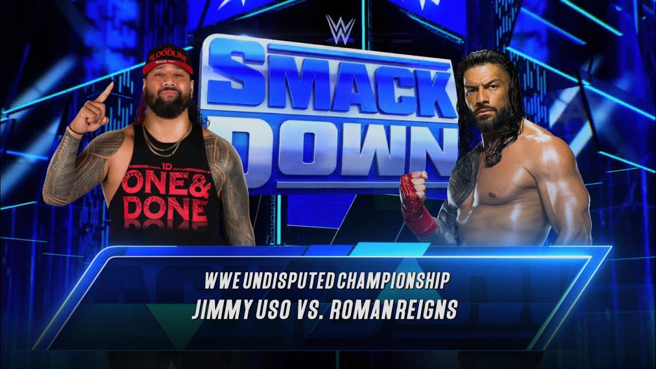 WWE 2K23 - (PS5) - Jimmy Uso vs Roman Reigns - WWE Undisputed Championship