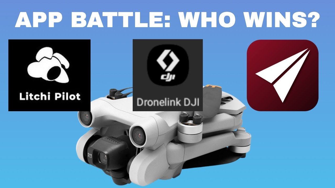 DJI Mini 3 & Pro & Mini 4 Pro: Litchi Pilot BETA vs Dronelink vs Maven Who&rsquo;s Winning? #shaunthedrone