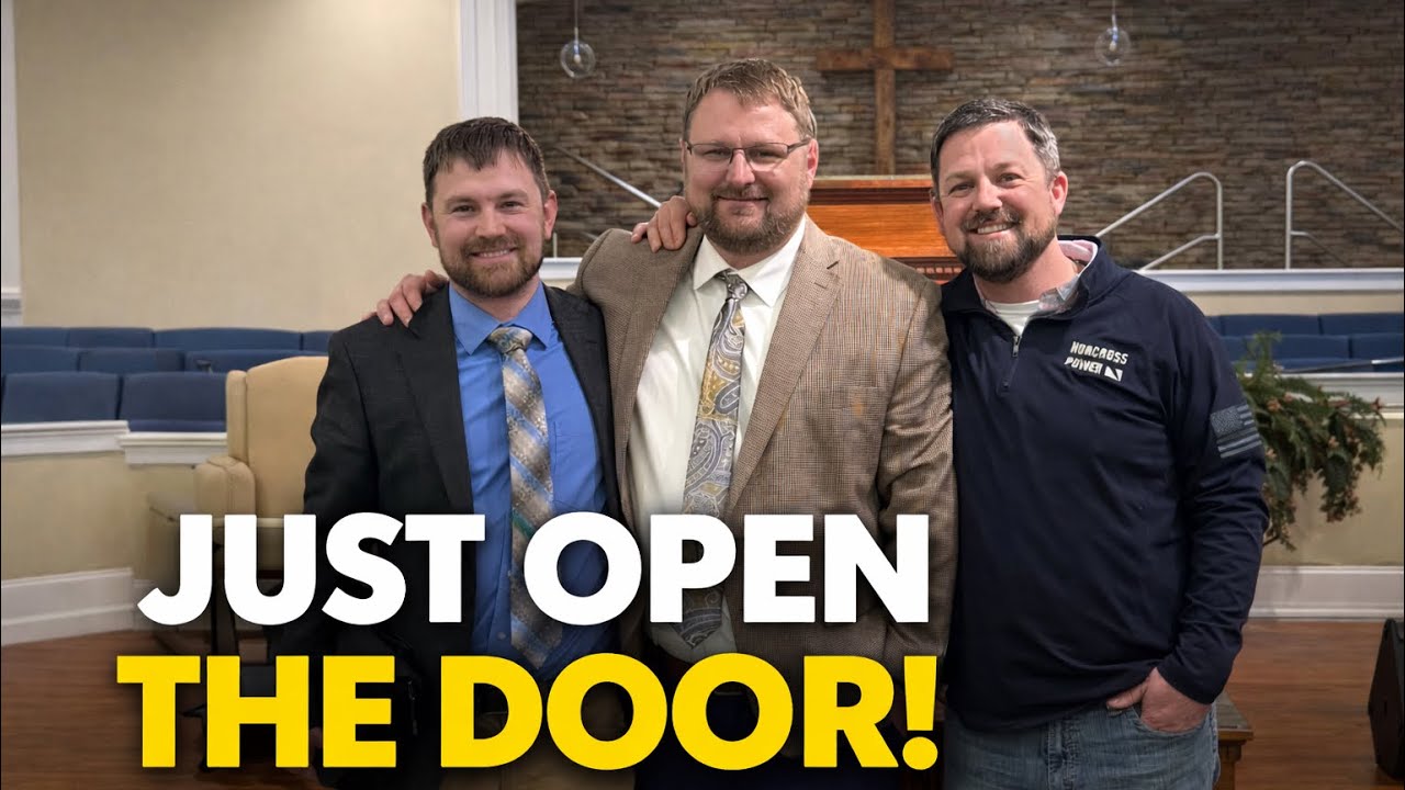 It’s as simple as opening up the door! Episode 5 of the I Have Been Redeemed Podcast