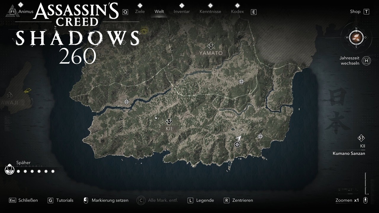 Assassin's Creed Shadows #260 Die ganze Map erkundet