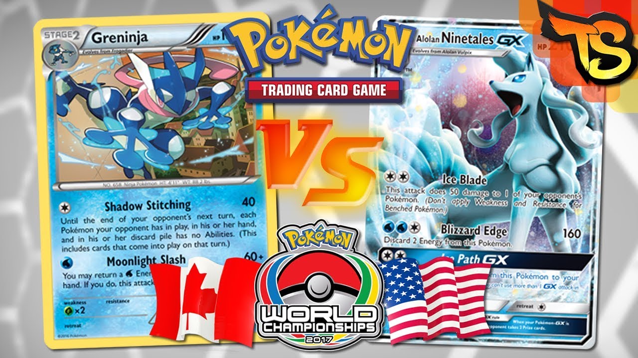 Alolan Ninetales GX X Greninja (Final SENIOR) - MUNDIAL DE POKÉMON 2017