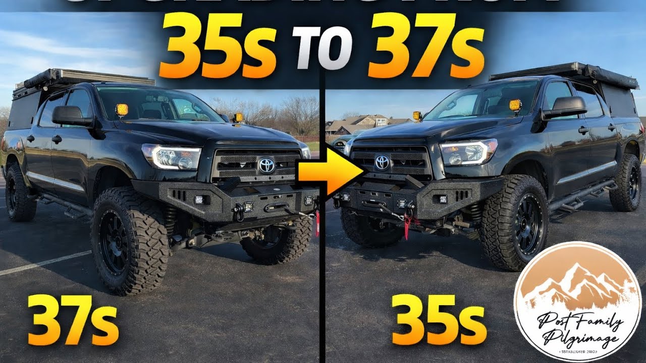37s on the Tundra! Mickey Thompson Baja Legend MTZs!