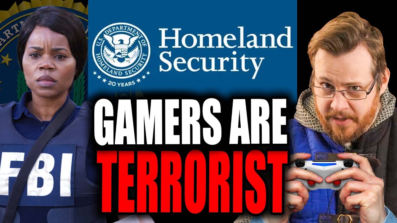 WHAT?!?! Gamers are TERRORISTS now??