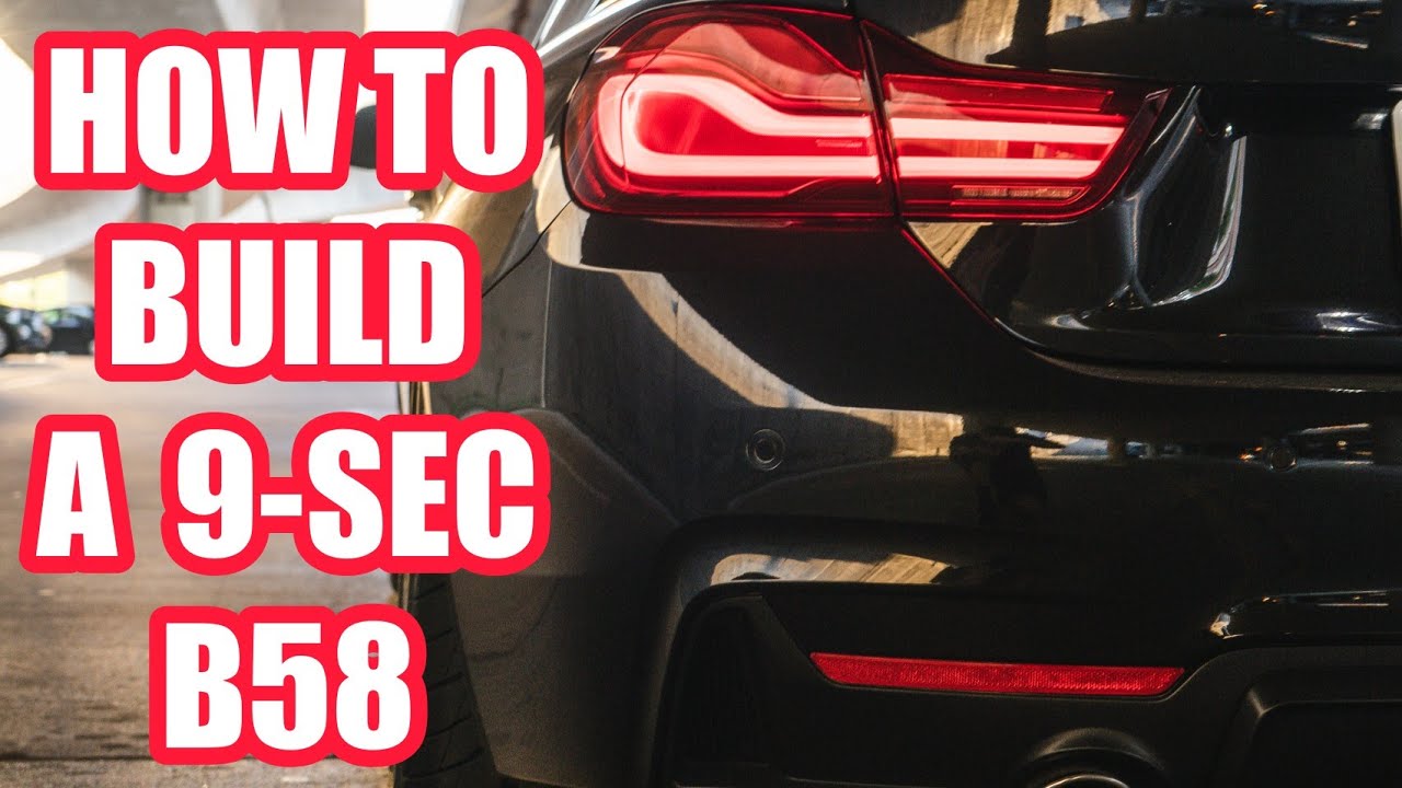 How to Build a 9 second B58 - Not As Easy lol