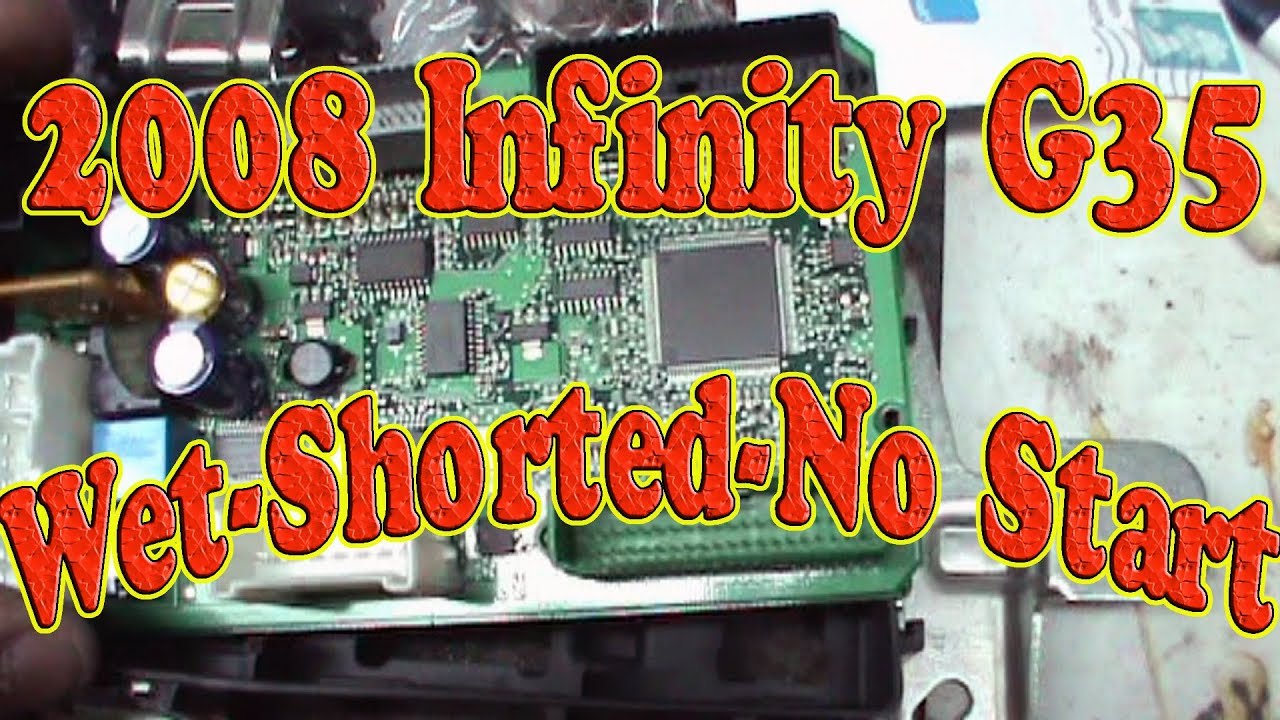 2008 Infinity G35 No Crank No Start