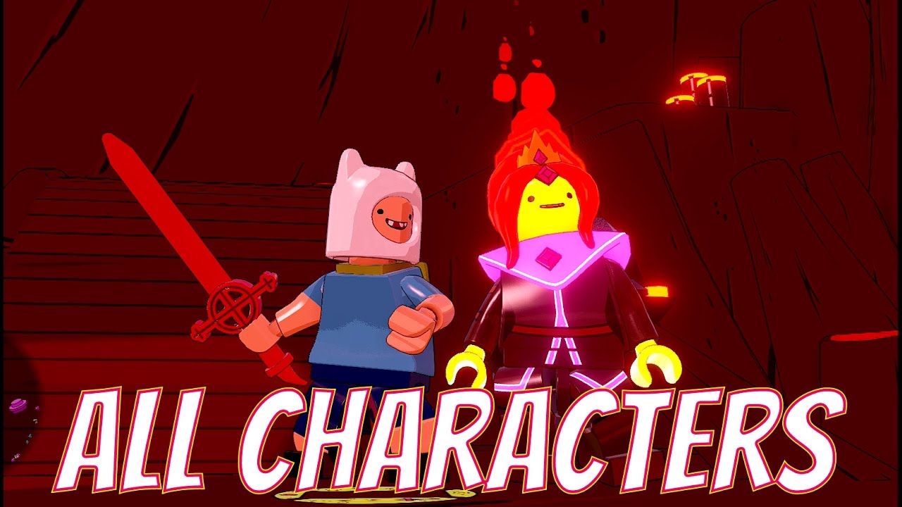 LEGO Dimensions - Meeting All Characters in Adventure Time World (Flame Princess, Marceline, ETC)