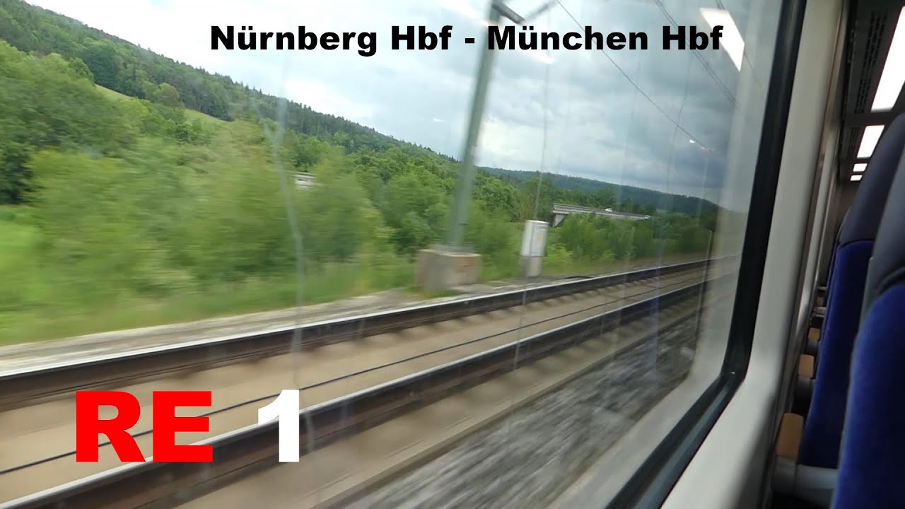 [190 km/h] Skoda-Dosto Mitfahrt Nürnberg Hbf - München Hbf | ungekürzt