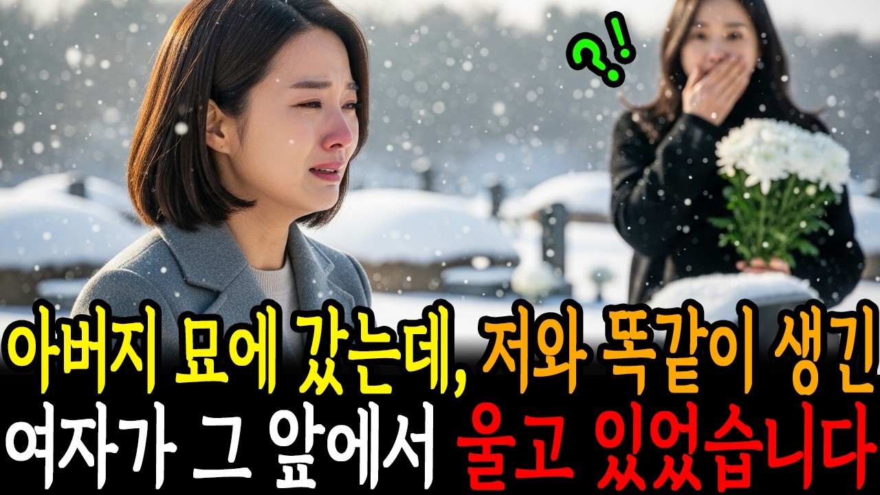 아버지 기일, 저와 똑같이 생긴 여자가, 아버지 묘 앞에서 울고 있었습니다 | 반전사연 | 감동사연 | 오디오북