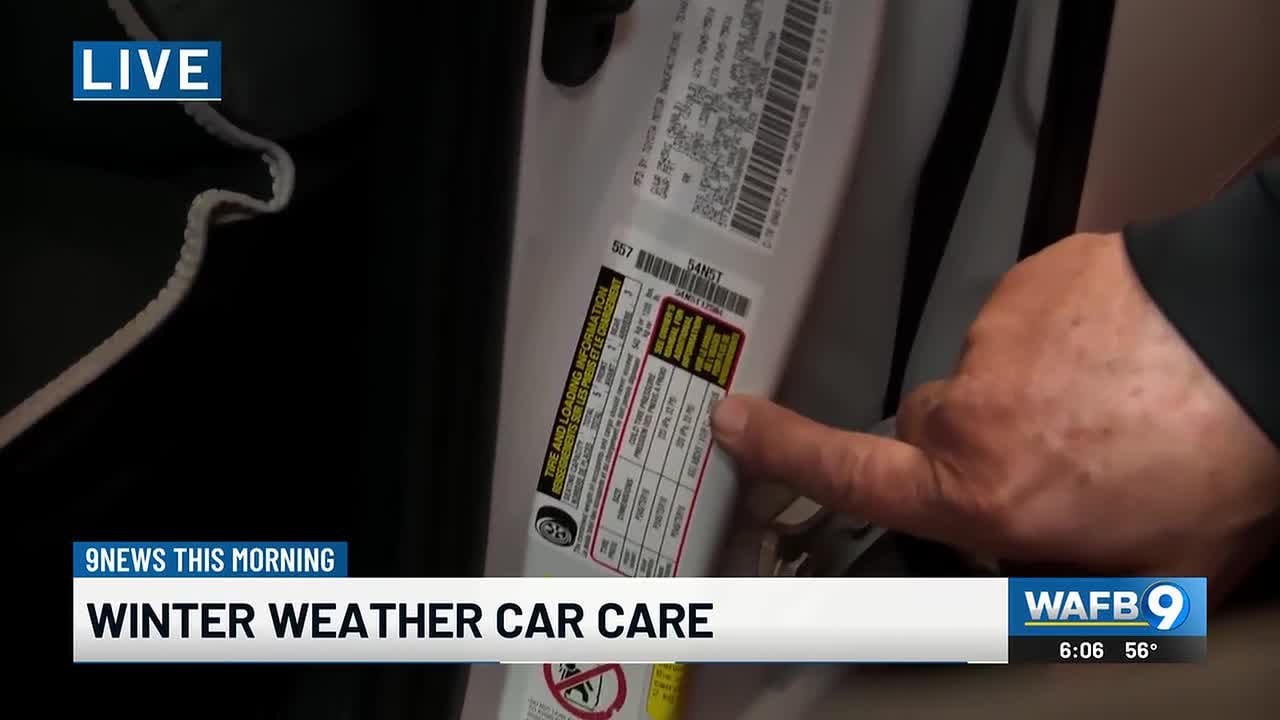 Preparing your tires for weekend winter weather
