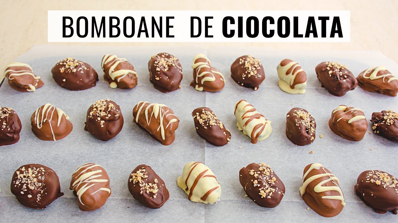 Bomboane de casă cu 👉 PRUNE USCATE trase în CIOCOLATĂ ❤ Mai bune și mai 💰 IEFTINE decât în magazine!