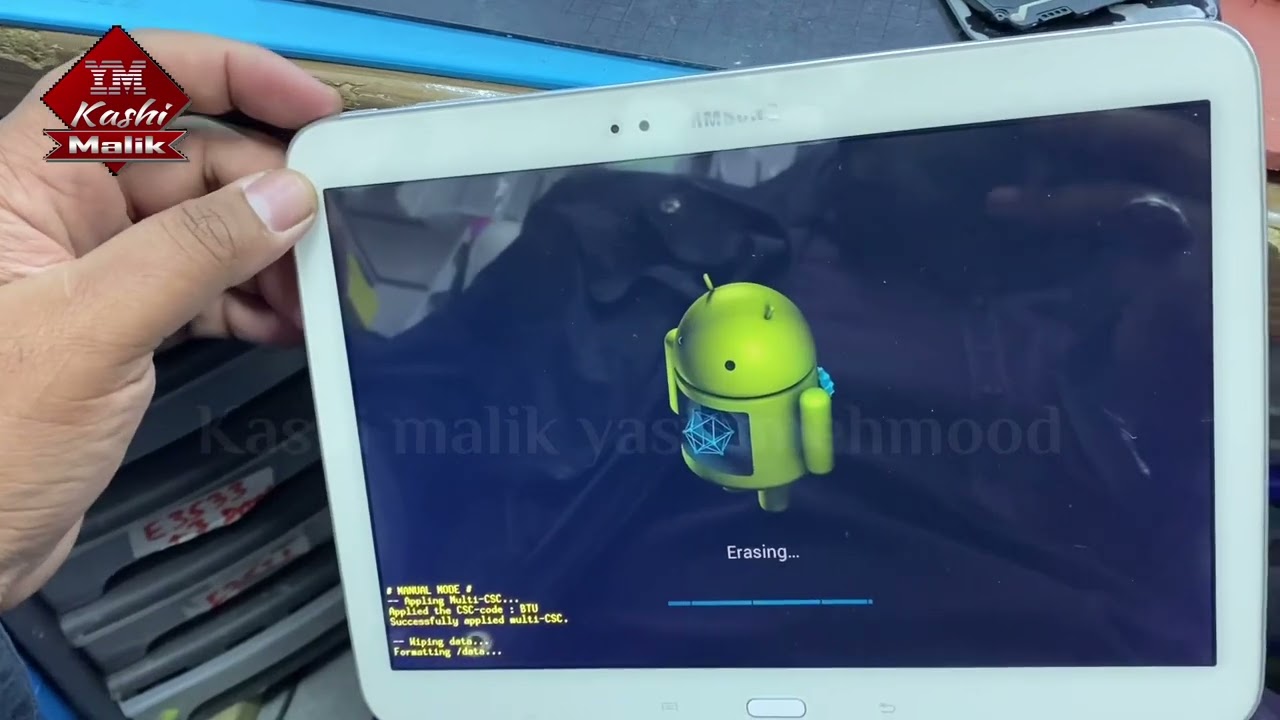 Как сбросить пароль, удалить пин-код, сделать полный сброс настроек Samsung Galaxy Tab 3 Tab 4 T5...