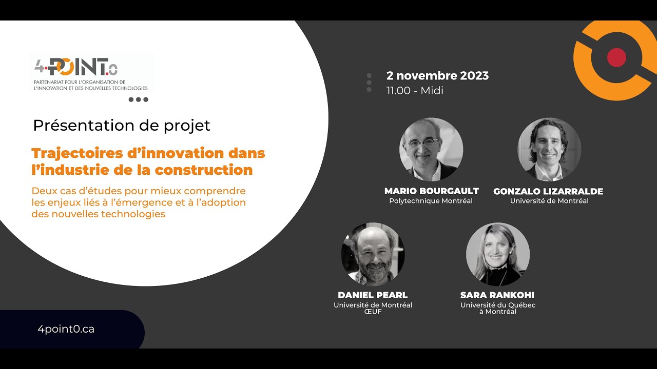 Trajectoires d&rsquo;innovation dans l&rsquo;industrie de la construction : deux cas d&rsquo;&eacute;tudes