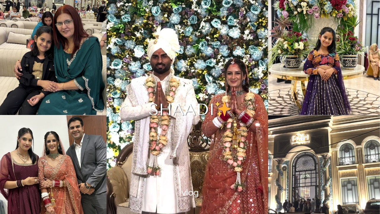 Vlog : My Cousin Sister in law ki wedding ✨me full enjoy || wedding ✨#vlog  #wedding
