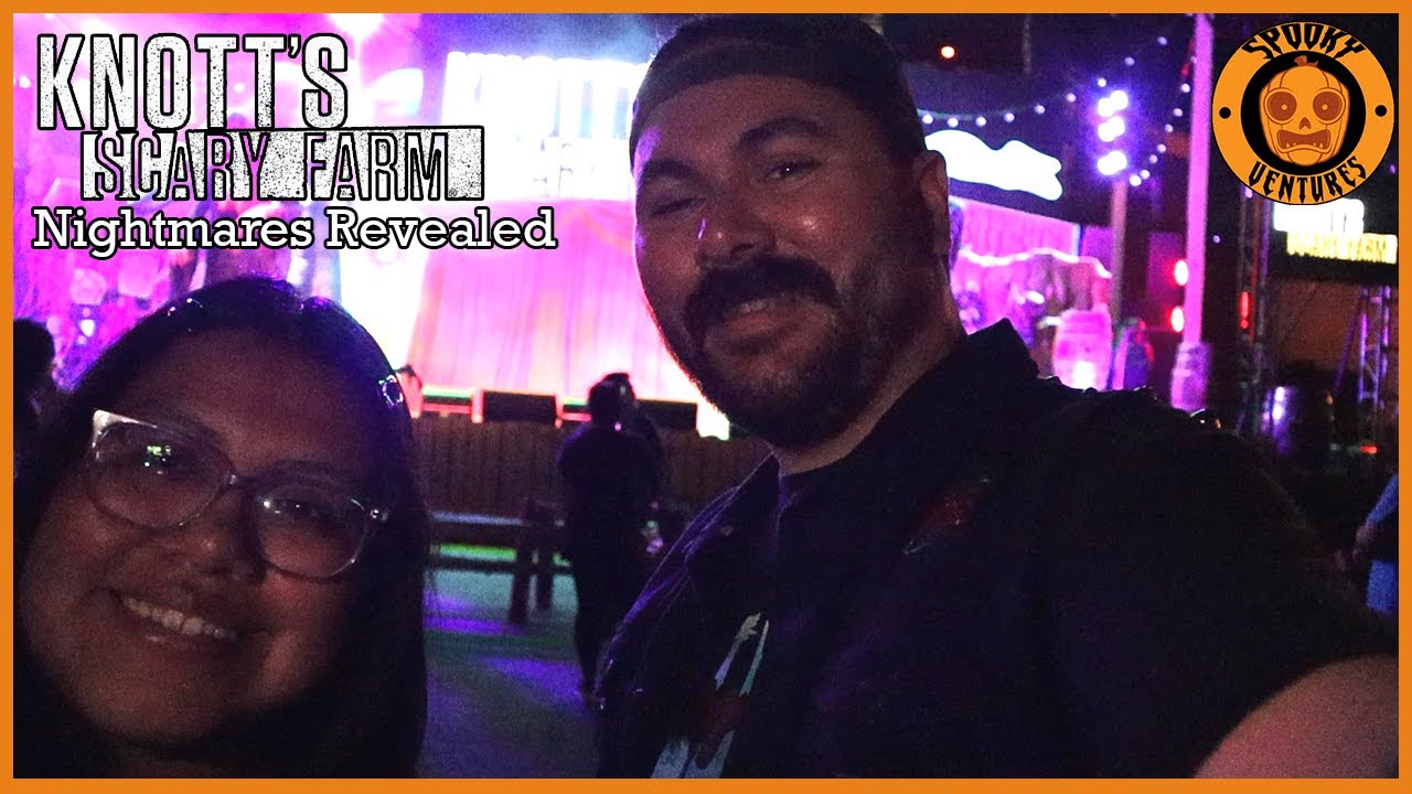 THE NIGHTMARES HAVE BEEN REVEALED FOR KNOTT'S SCARY FARM | New Haunted Mazes and Unveiling our Fears
