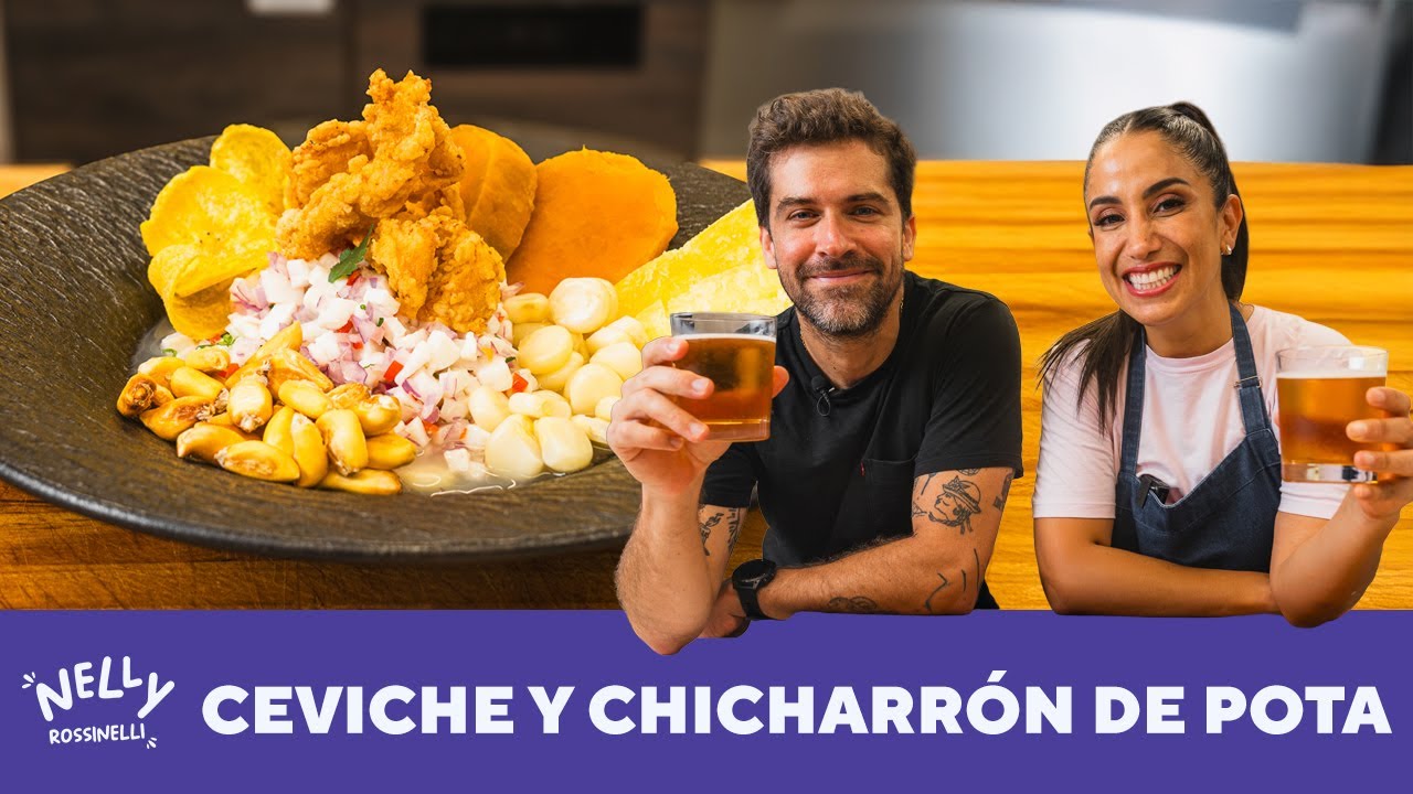 CEVICHE Y CHICHARRON DE POTA | COCINANDO CON NELLY ROSSINELLI Y LUCIANO MAZZETTI