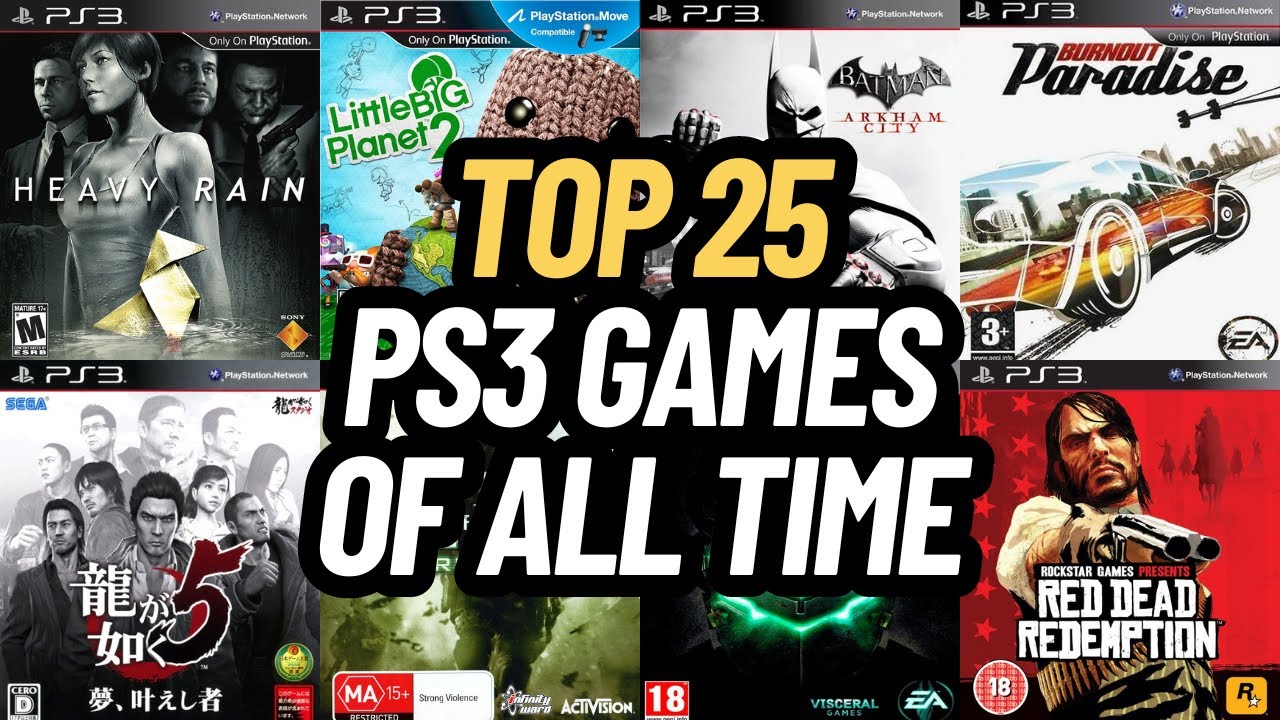 ТОП-25 ЛУЧШИХ ИГР ДЛЯ PS3 ВСЕХ ВРЕМЁН
