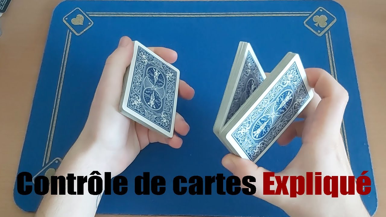 manipulation de cartes pour d&eacute;butant (expliqu&eacute;e)