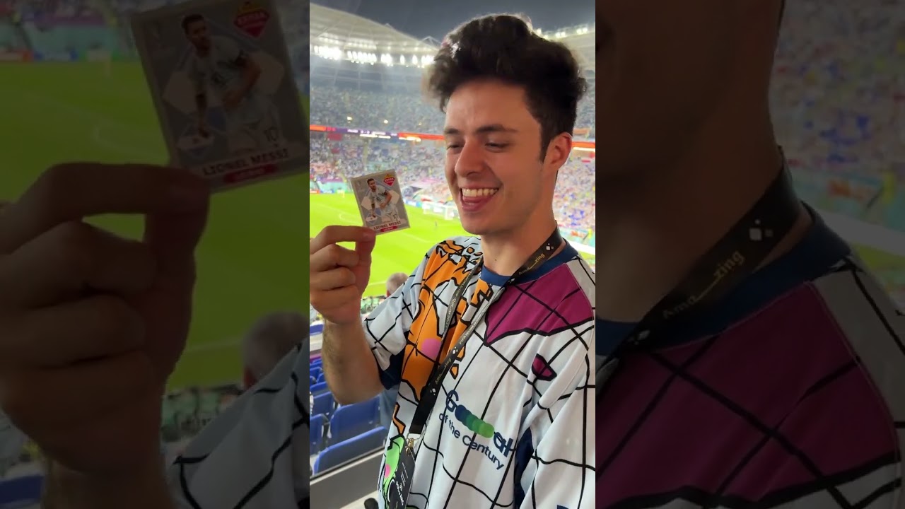 A FIGURINHA QUE EU VIRAR NO BAF&Atilde;O, VAI SER O JOGO QUE VAMOS ASSISTIR! #shorts