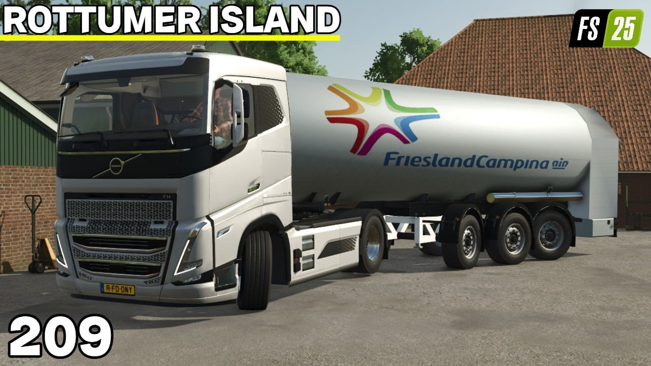 Melk & Dure Buffel Mozzarella Verkopen & Druiven Snoeien | Rottumer Island #209 | FS25
