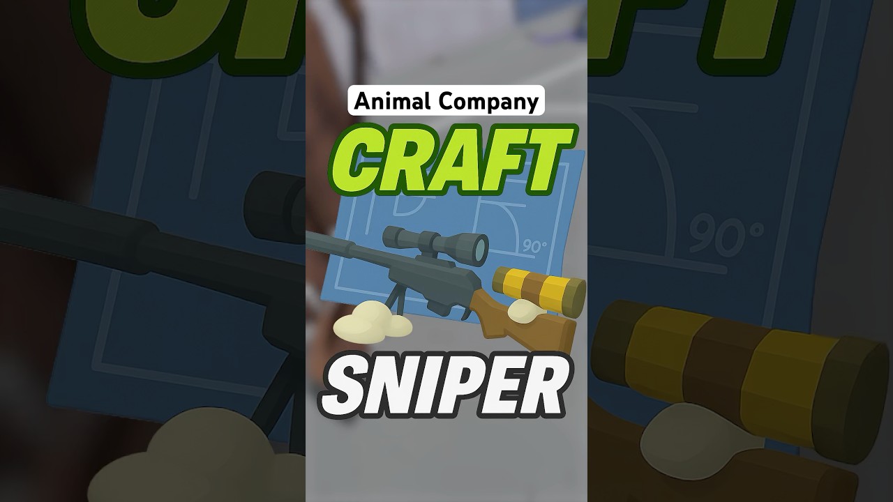 Как СОЗДАТЬ СНАЙПЕРА в Animal Company 