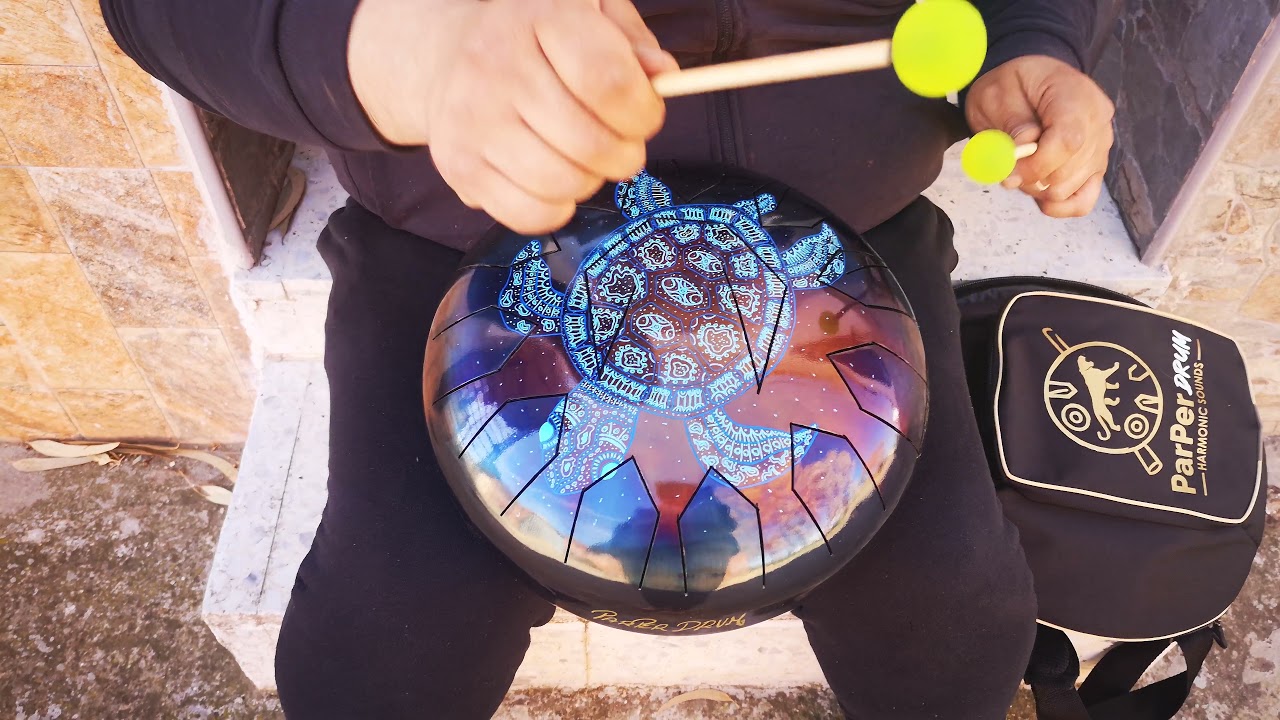Como tocar un Tank Drum - Curso Handpan (Re Integral / D Integral) - ParPer Drum