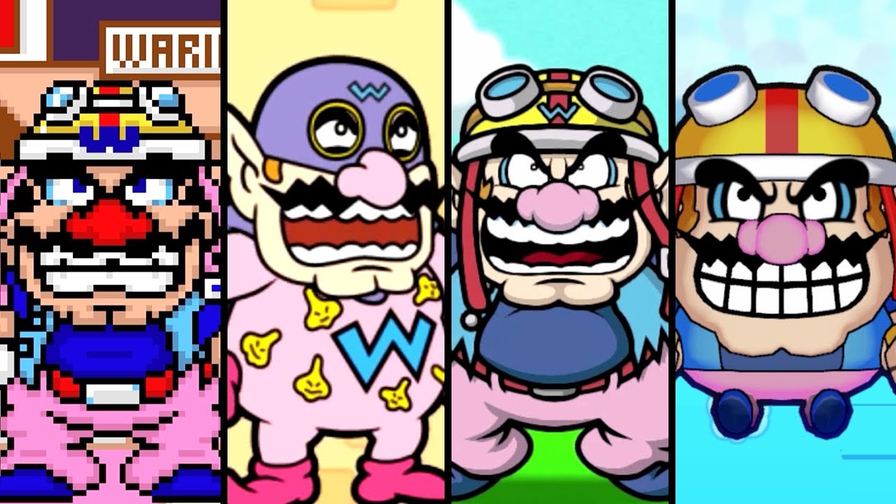 Evolution of Wario in WarioWare Series (2003-2021)