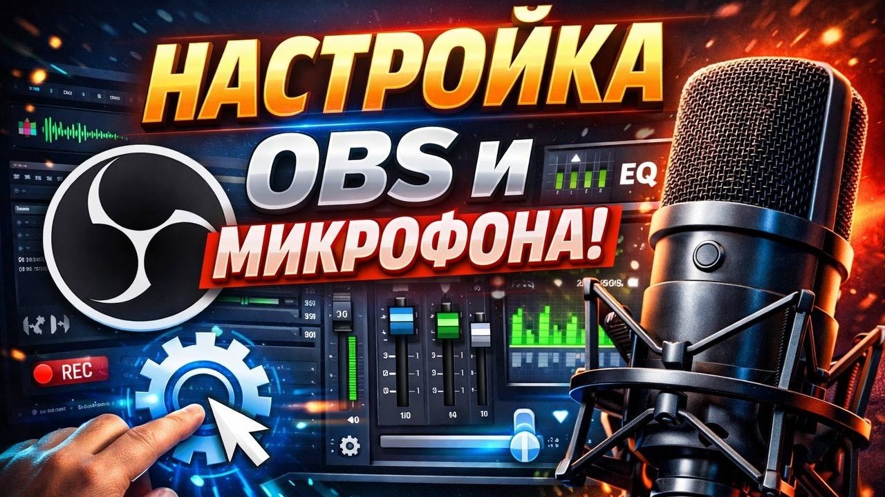 🎙️ ИДЕАЛЬНЫЙ МИКРОФОН В OBS ЗА  3 МИНУТЫ | ЧИСТЫЙ ЗВУК БЕЗ ШУМОВ ДЛЯ ИГР , СТРИМОВ , ПОДКАСТОВ