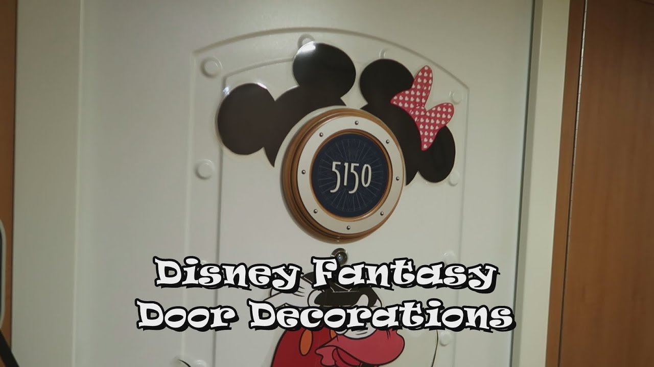 Disney Fantasy Door Decorations