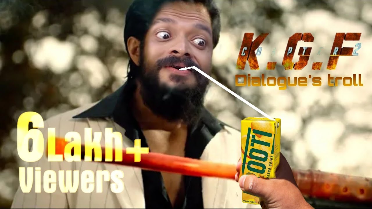 KGF Dialogue' s troll Malayalam | Kgf 2 trailer