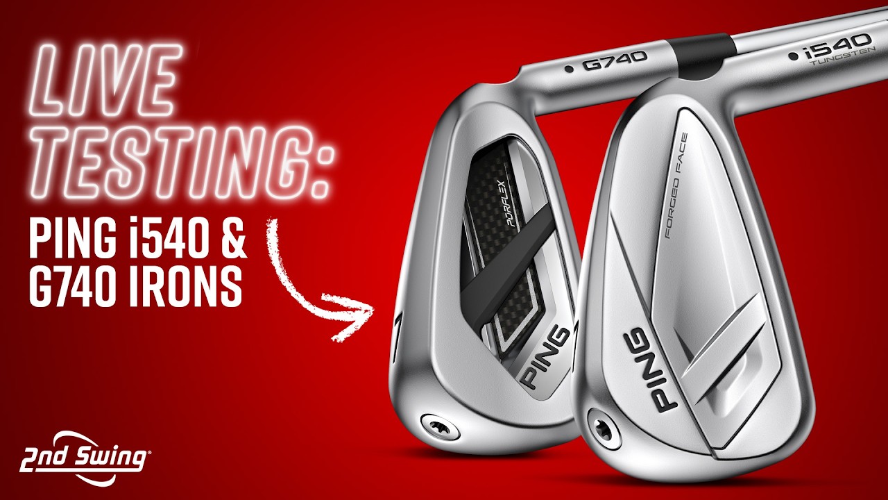 LIVE Testing! PING i540 & PING G740 Irons