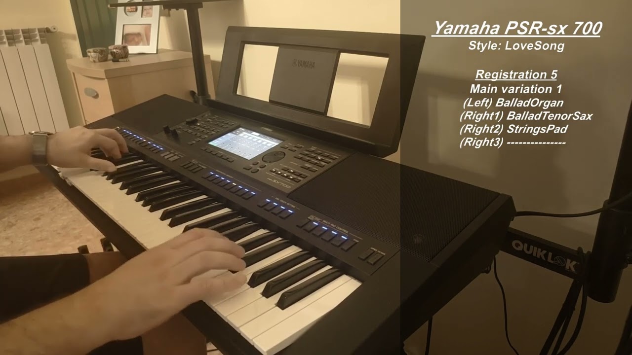 Feelings, Morris Albert - Ferdinando Montecuollo on Yamaha PSR-sx 700