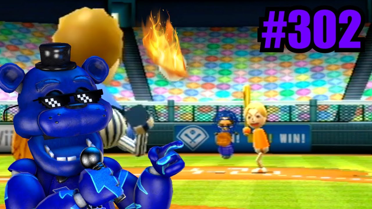 GOTTA SHOW AGGRESSION IN Wii SPORTS BASEBALL!!