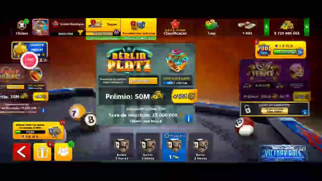 IRANILDO 8 BALL POOL AO VIVO NA MESA DE TABELA NA 8