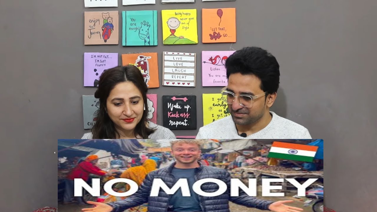 Pakistani Reacts to I Survived 24 hours in INDIA with NO MONEY 🇮🇳